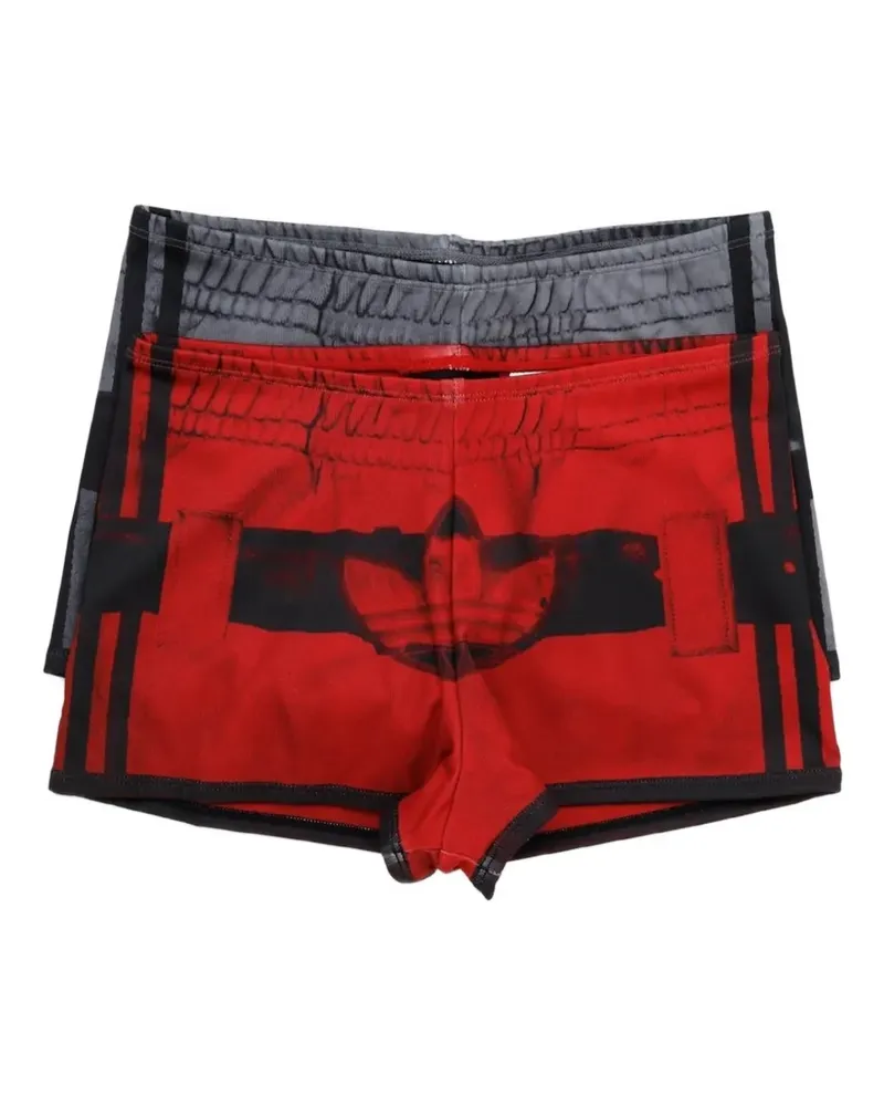 adidas x Avavav Trefoil shorts - Rot Rot