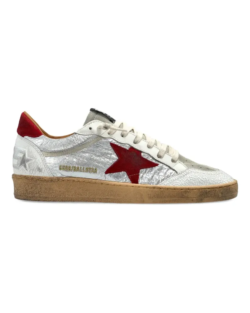 Golden Goose Ball Star Sneakers - Silber Silber