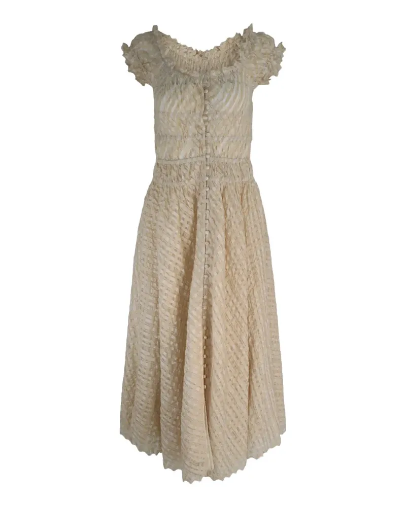 Cult Gaia Leyo midi dress - Nude Nude