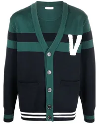 Valentino Garavani Cardigan mit VLOGO Grün