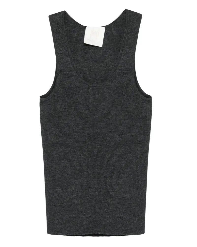 MARELLA Geripptes Tanktop - Grau Grau