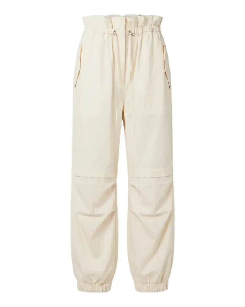 NICHOLAS Ellevine Paperbag-Hose - Nude Nude