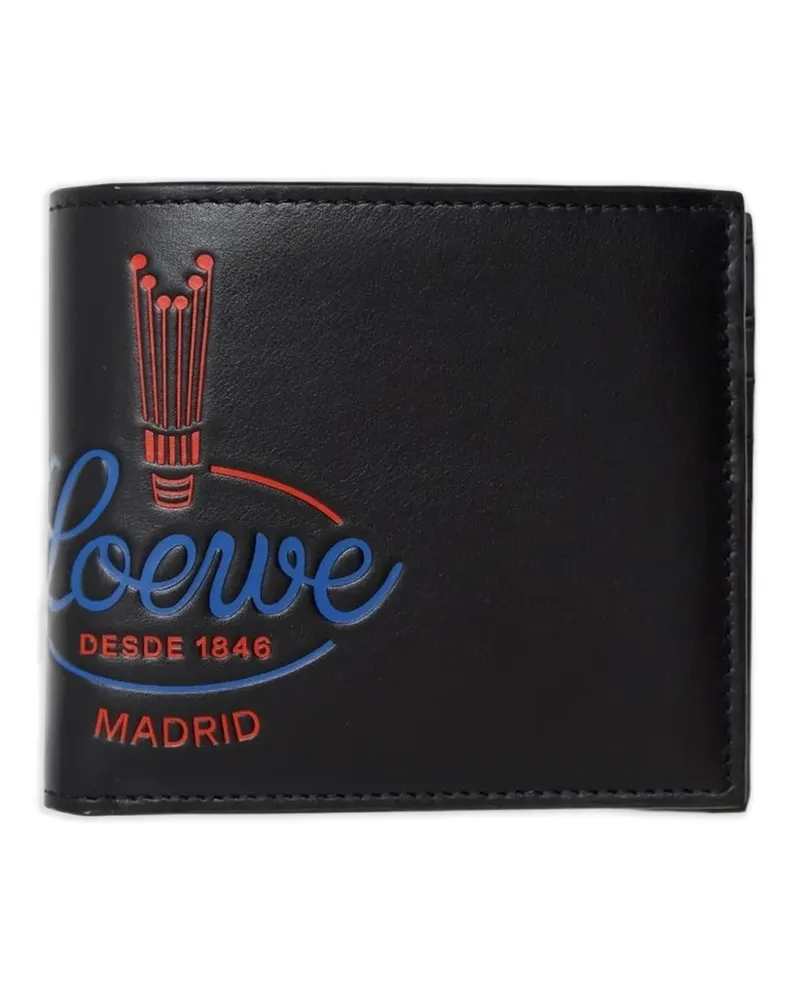 Loewe Crown Portemonnaie - Schwarz Schwarz