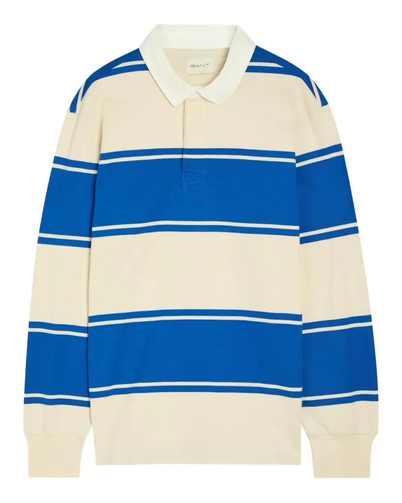 Gant Poloshirt mit Querstreifen - Nude Nude