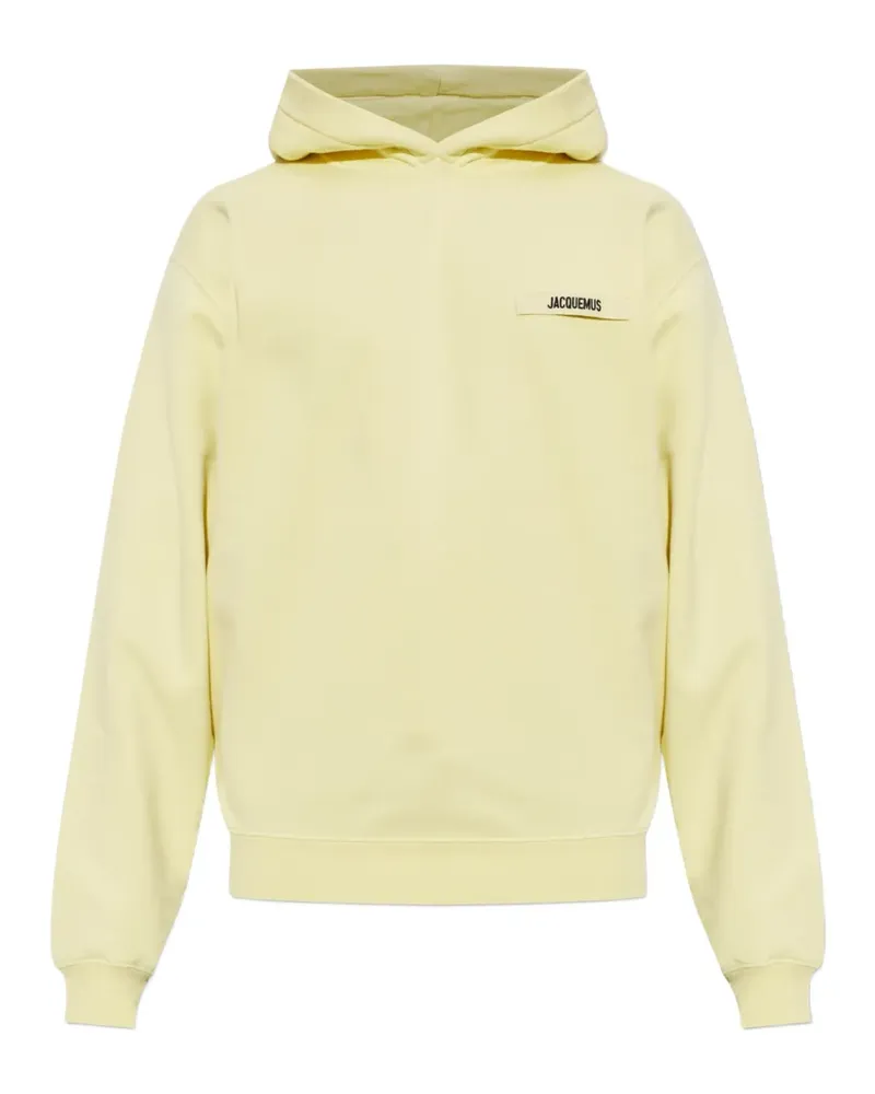 Jacquemus The Gros Grain hoodie - Gelb Gelb