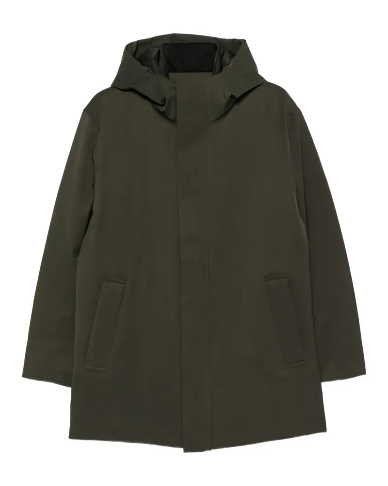 NN 07 Blake hood zip-up jacket - Grün Grün