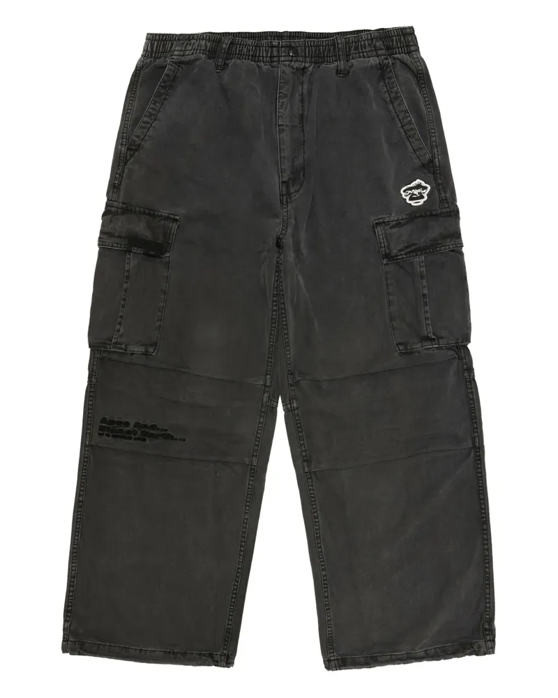 BAPE cargo patch trousers - Grau Grau