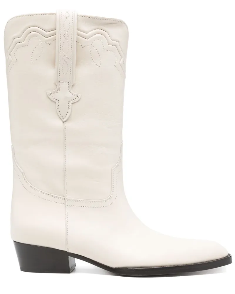 Paris Texas Hilda Stiefel 40mm - Nude Nude