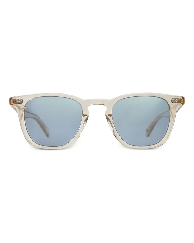 Garrett Leight Brooks X Sonnenbrille mit eckigem Gestell - Braun Braun