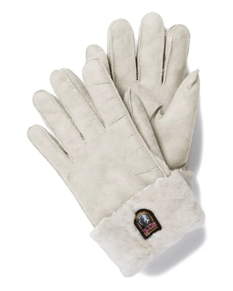 Parajumpers Handschuhe mit Shearling-Bündchen - Nude Nude