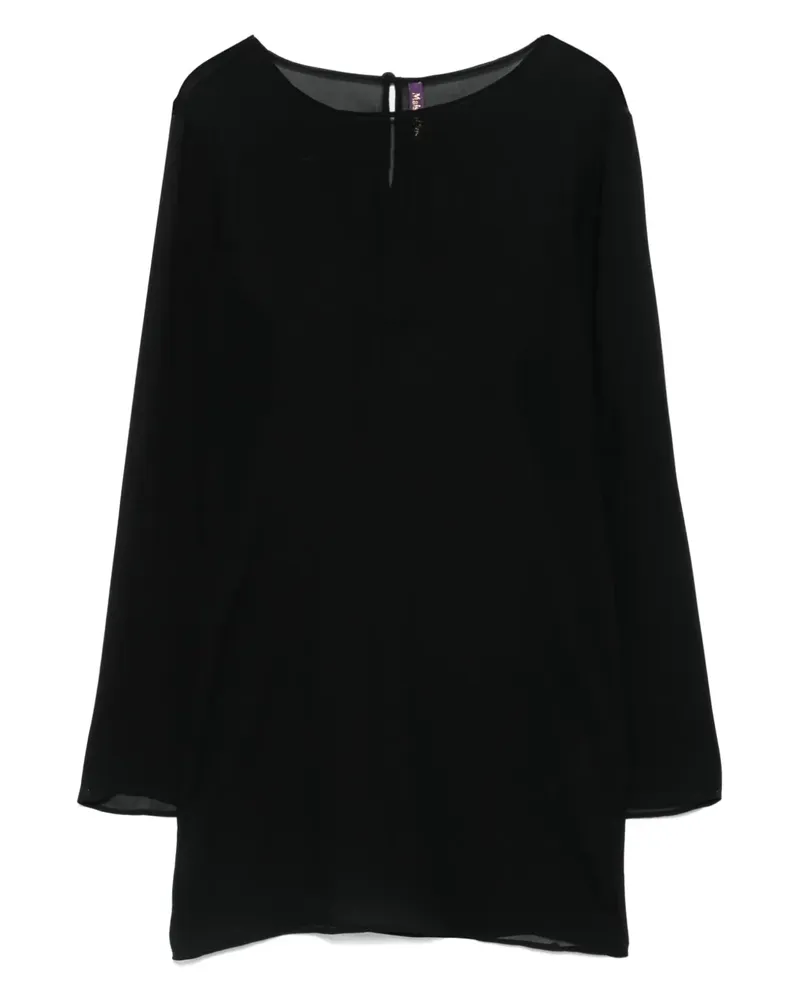 Maison Close Fever Minikleid - Schwarz Schwarz