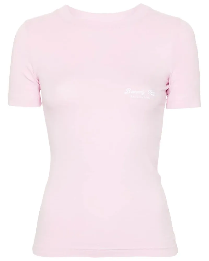 Balenciaga Beverly Hills T-Shirt - Rosa Rosa