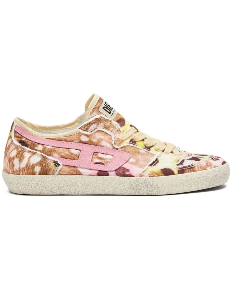 Diesel S-Leroji D-1 Low Sneakers - Braun Braun