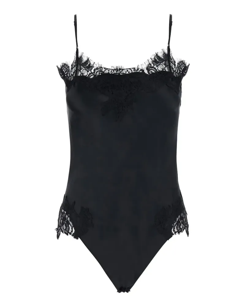 Gold Hawk Clothing Coco Body mit Spitzenbesatz - Schwarz Schwarz