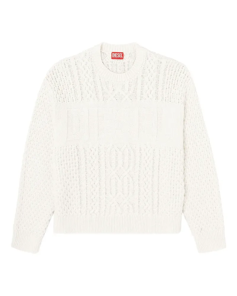 Diesel Aubin Pullover - Weiß Weiß