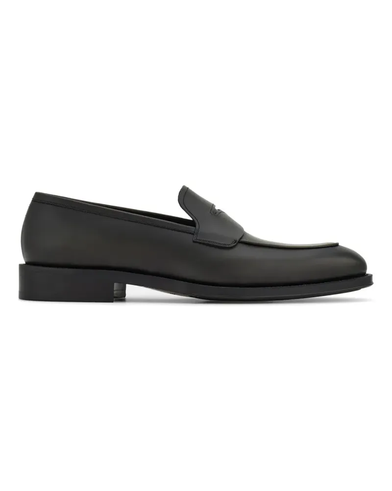 Ferragamo Klassische Penny-Loafer - Schwarz Schwarz