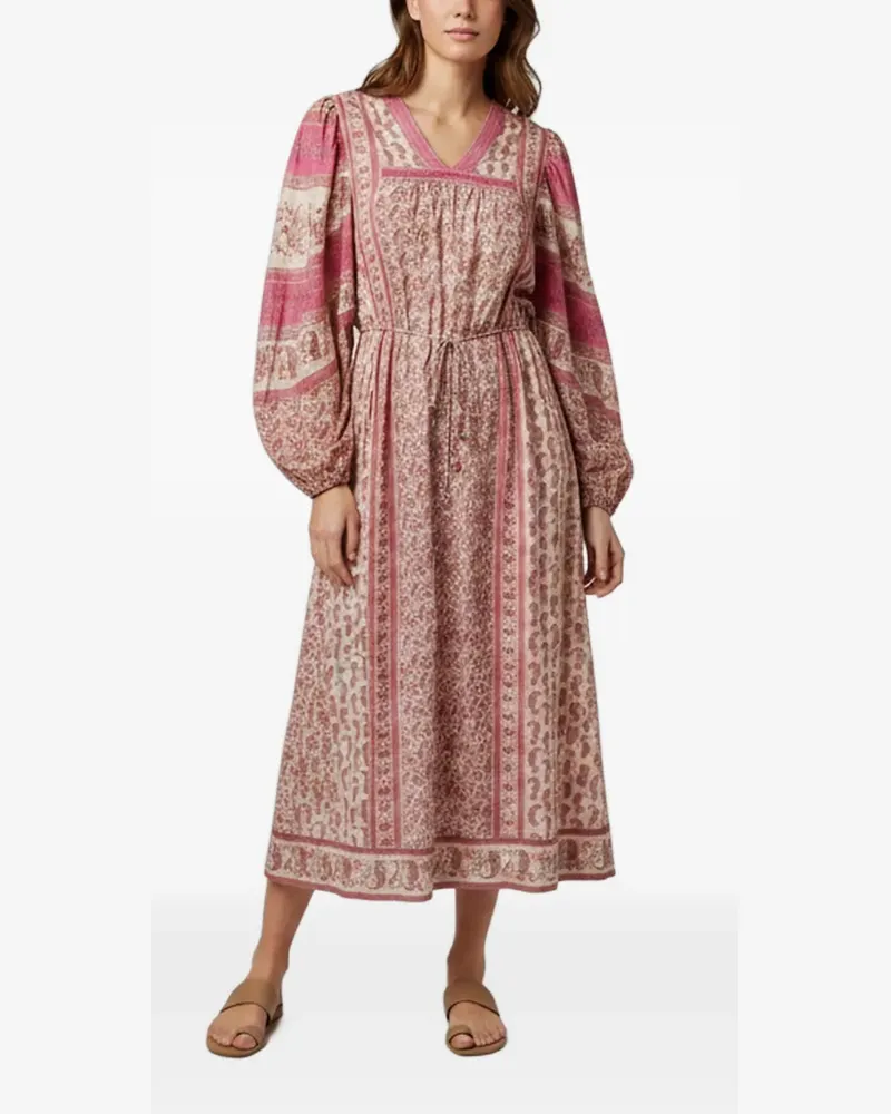 Zimmermann Kleid mit Paisley-Print - Nude Nude