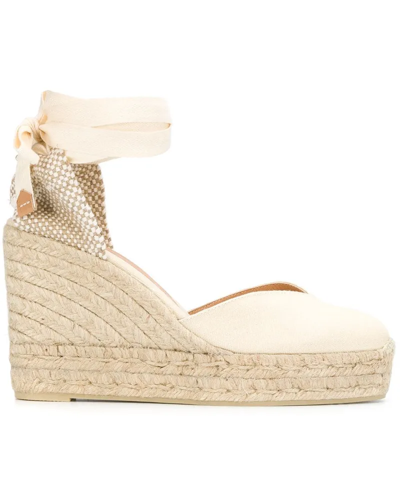 Castañer Chiara Espadrilles 120mm - Nude Nude
