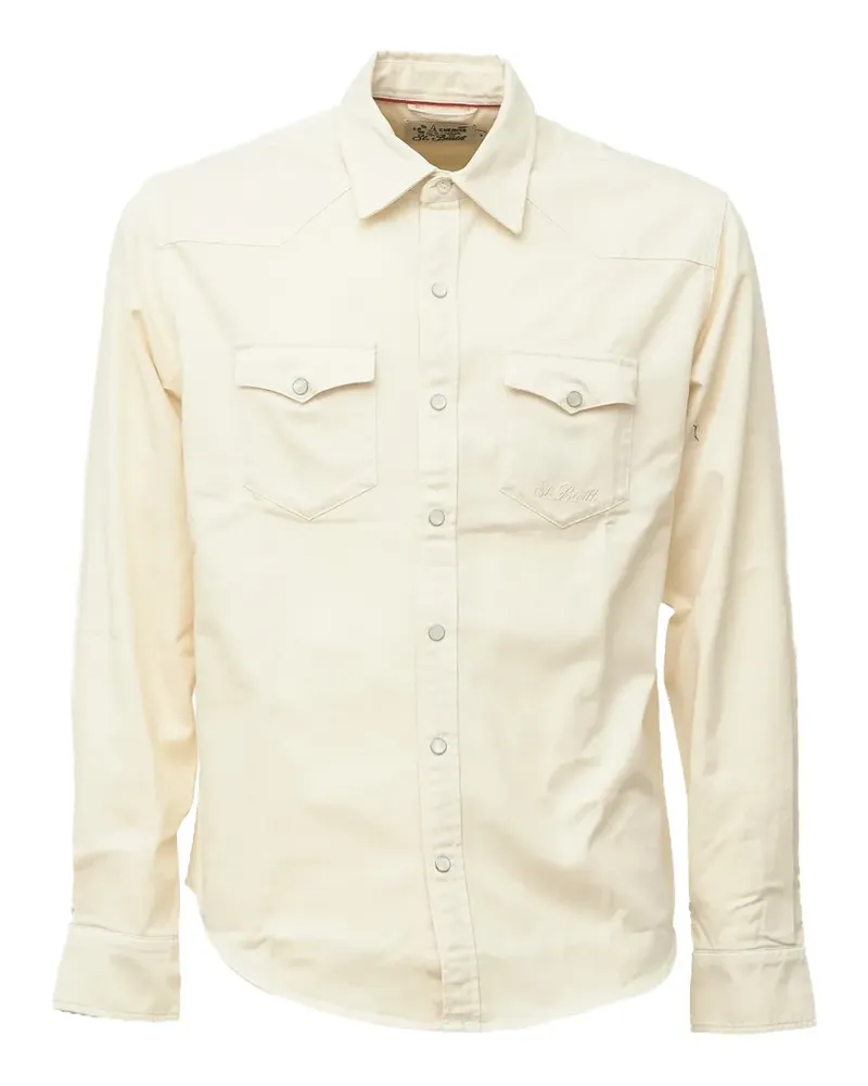 MC2 Saint Barth Greg western-style shirt - Nude Nude