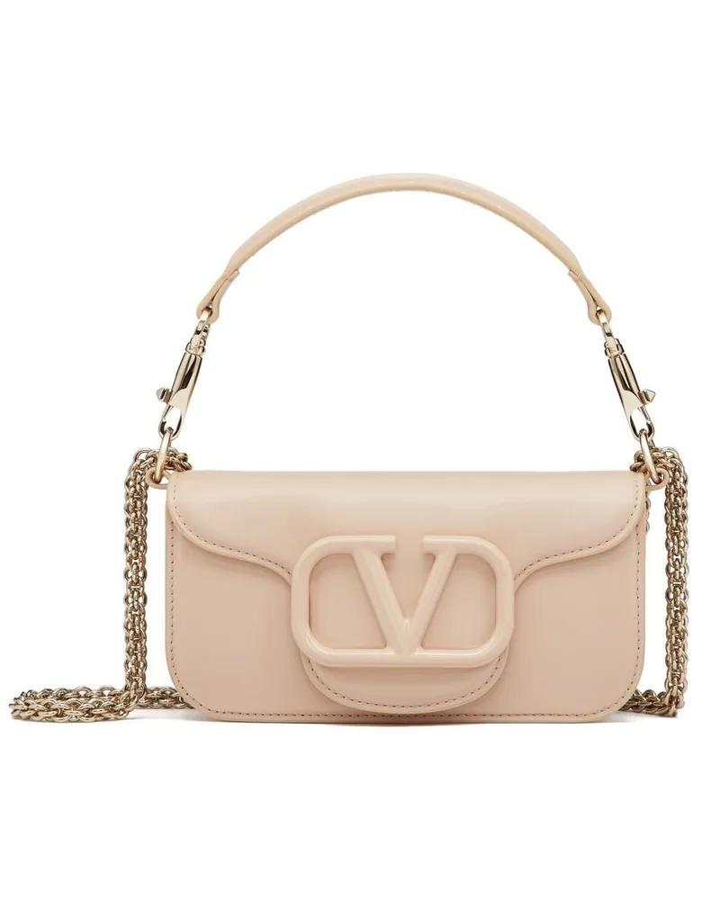 Valentino Garavani Loco Schultertasche - Nude Nude
