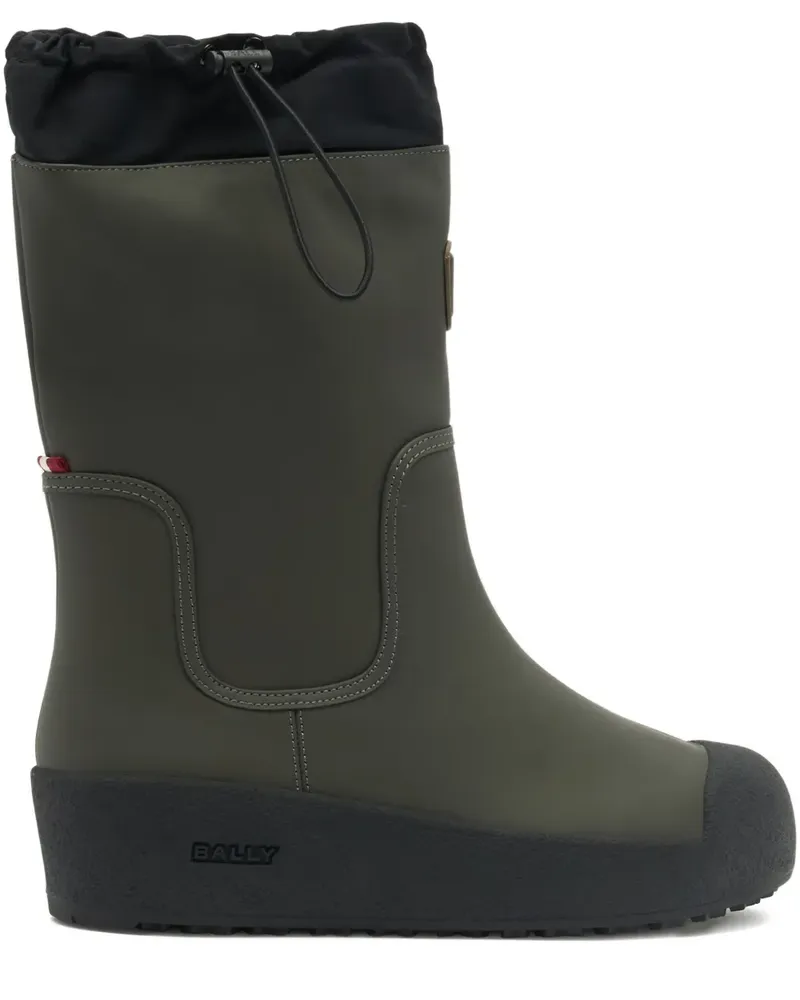 Bally Stiefeletten mit runder Kappe - Grün Grün