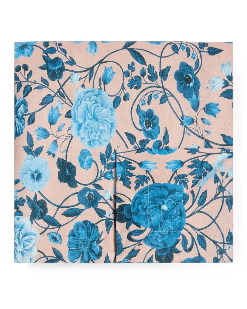 La DoubleJ Botticelli Tischdecke mit Blumenprint - Nude Nude