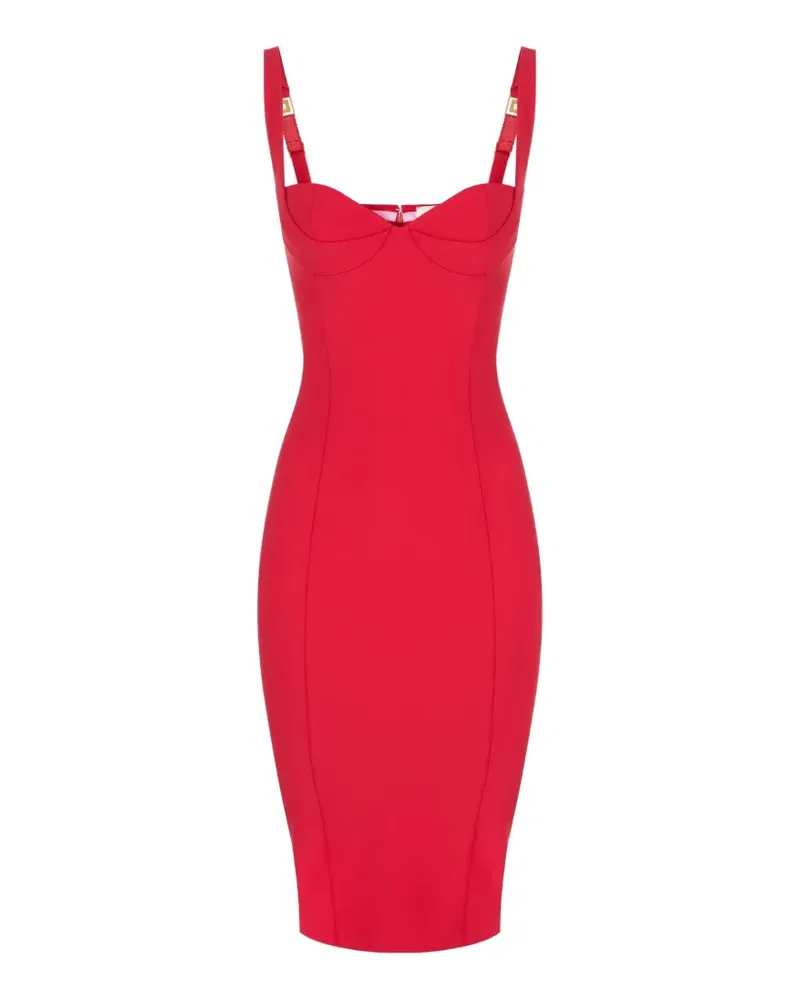 Elisabetta Franchi Kleid aus Funktionsstoff - Rot Rot