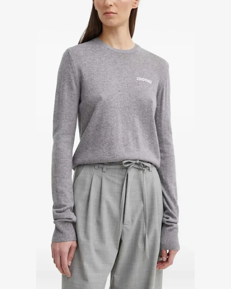 Day Birger et Mikkelsen Lance TT Pullover - Grau Grau