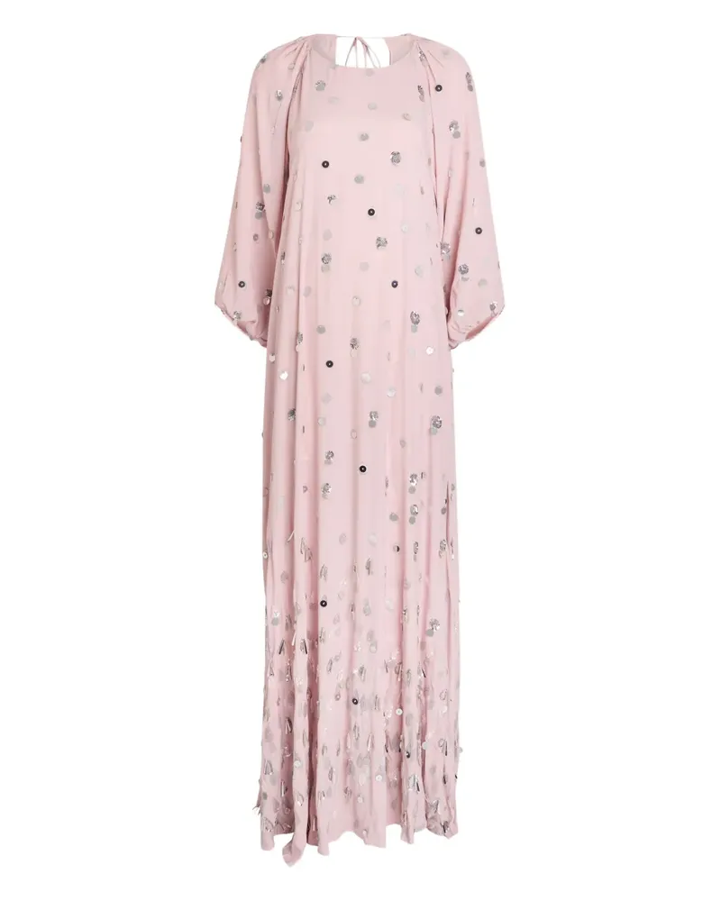 BERNADETTE Frida polka dot embellished dress - Rosa Rosa