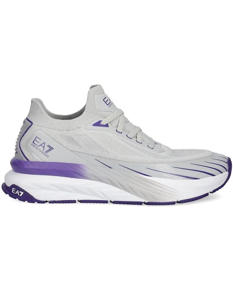 EA7 Crusher Distance Sonic Sneakers aus Strick - Grau Grau