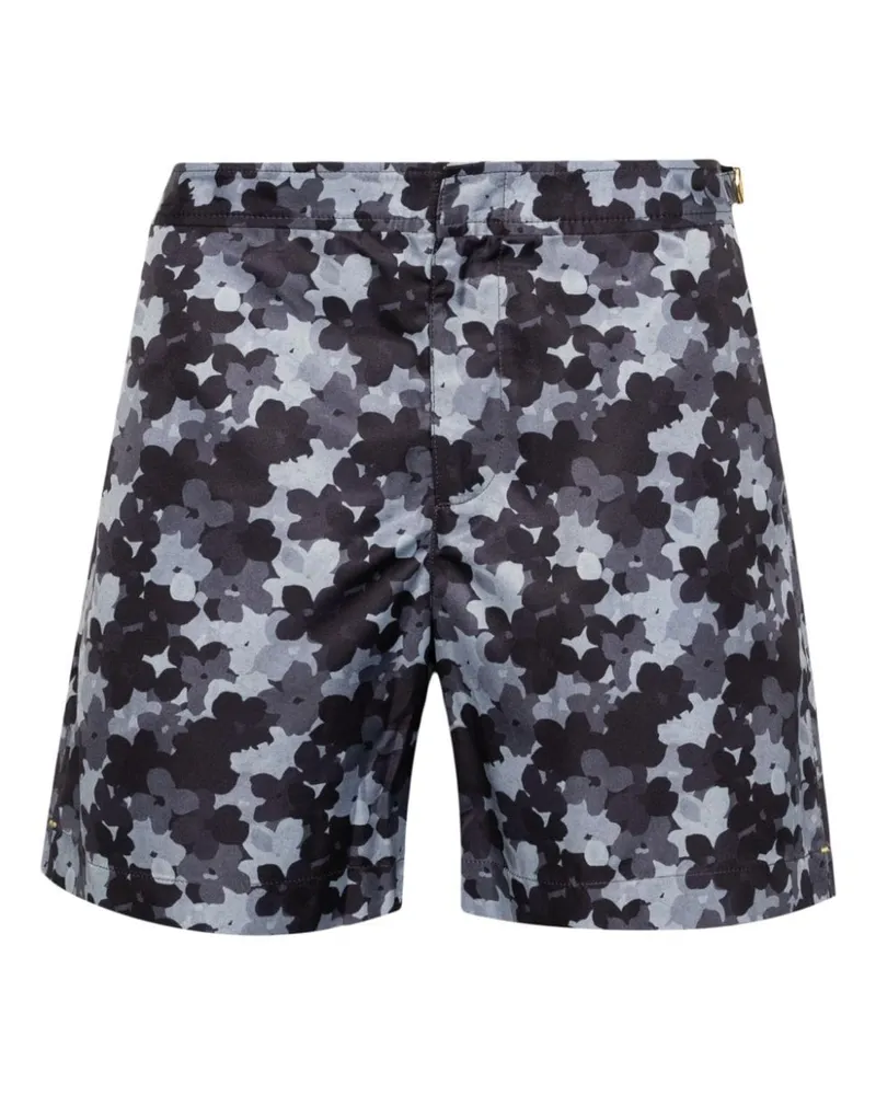 Orlebar Brown Bulldog Blossom Badeshorts - Grau Grau