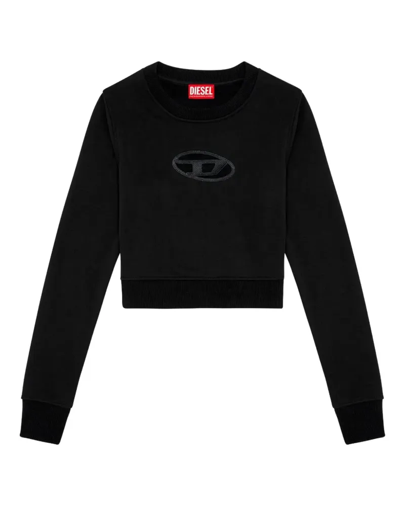 Diesel logo-detail sweatshirt - Schwarz Schwarz