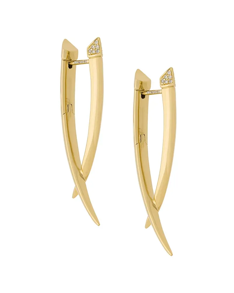 Shaun Leane Sabre' Diamantohrringe - Gold Gold
