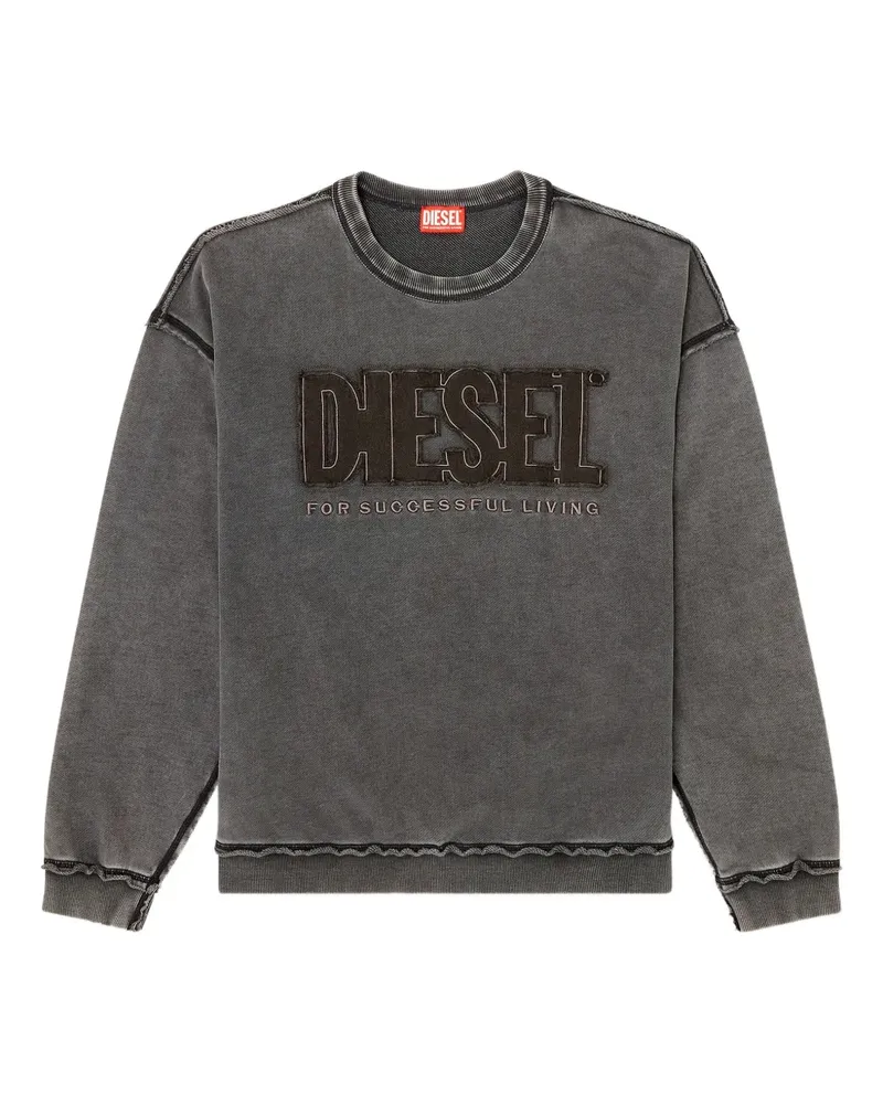 Diesel S-Boxt-Raw-V1 Sweatshirt - Grau Grau