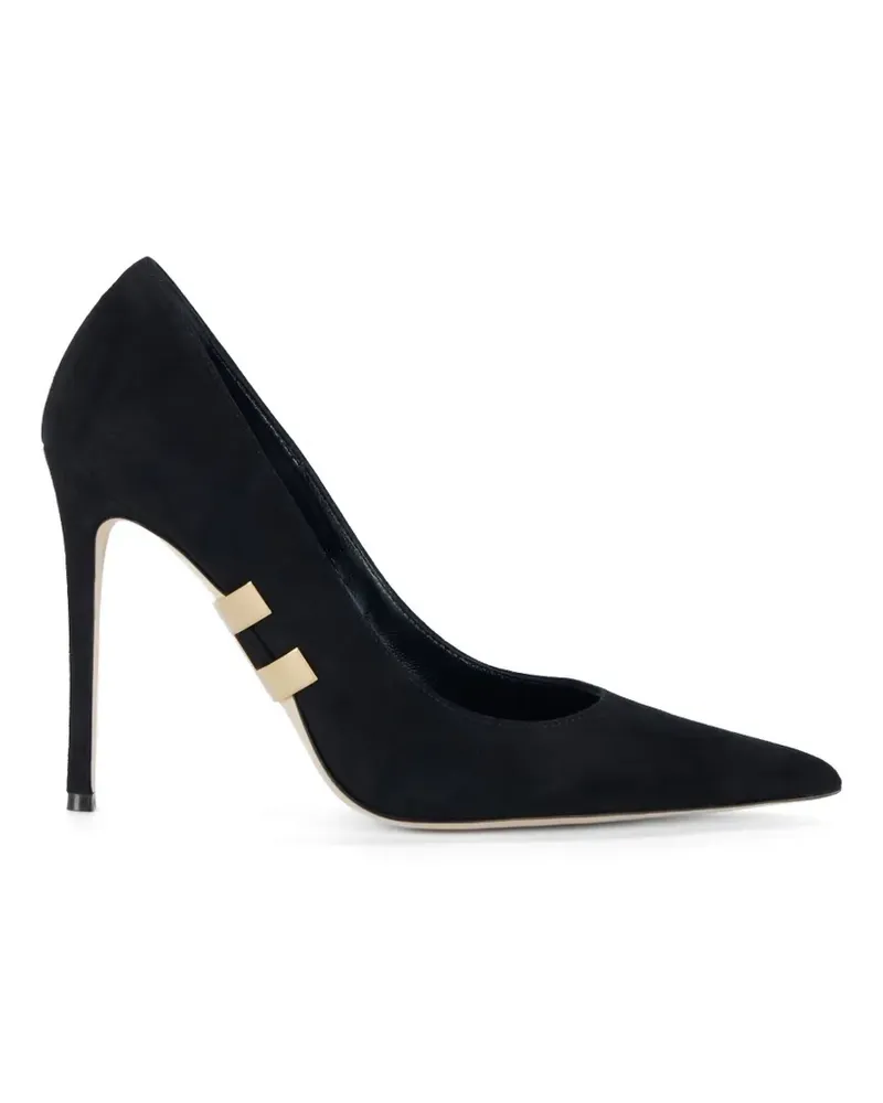 Elisabetta Franchi pointed toe heeled pump - Schwarz Schwarz