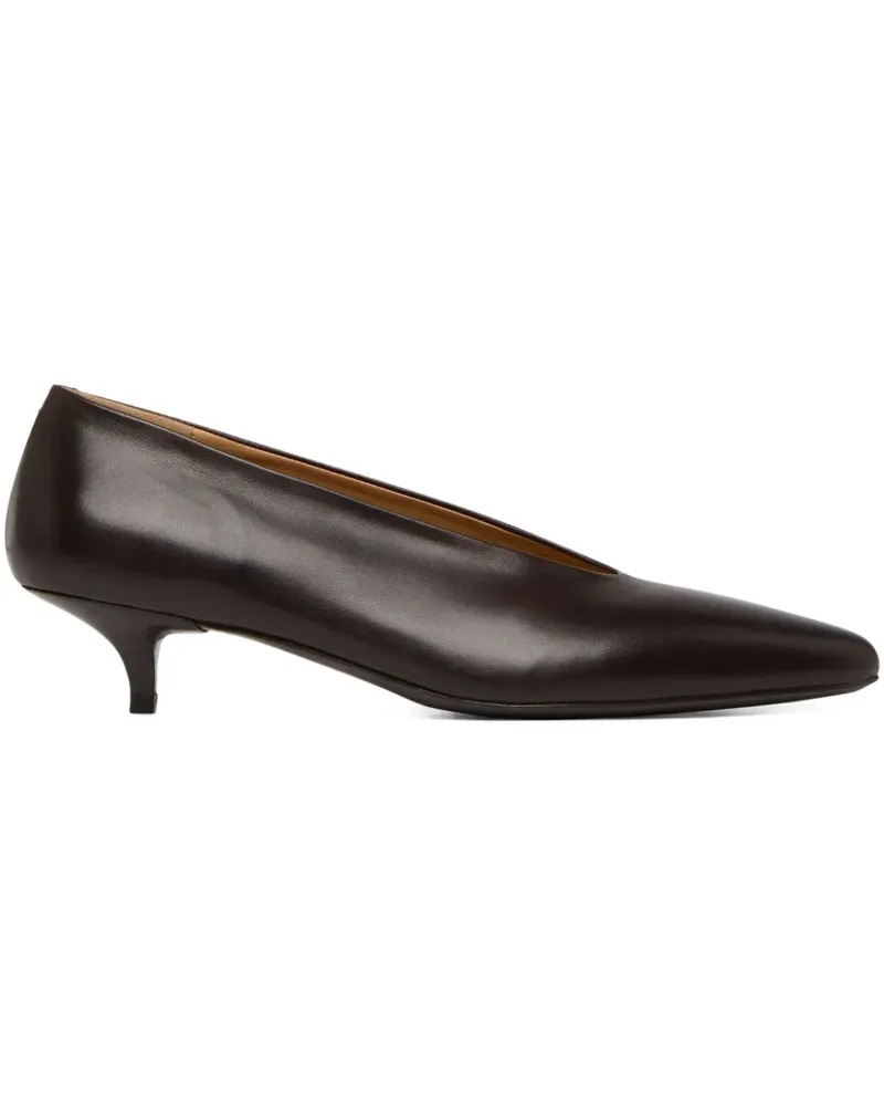 Marsèll Spitze Longiforma Kitten-Heel-Pumps - Braun Braun