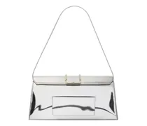 Le Long Bambino Schultertasche - Silber
