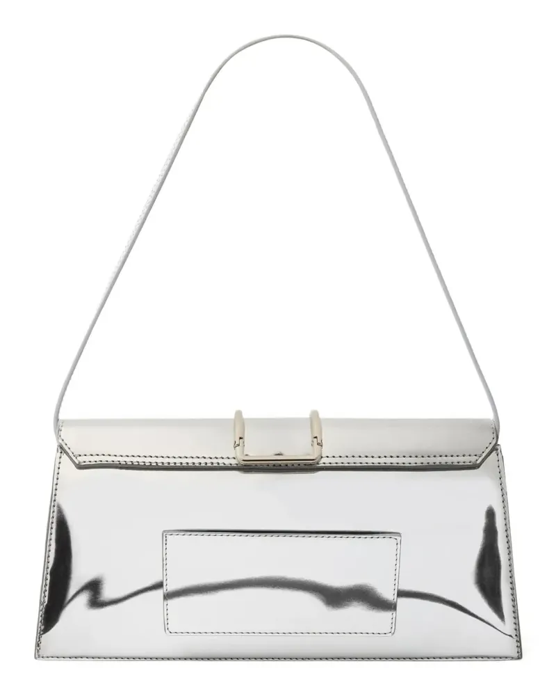 Jacquemus Le Long Bambino Schultertasche - Silber Silber