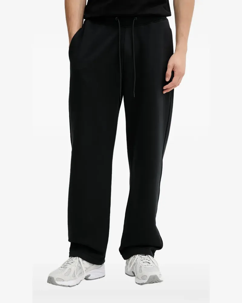 HUGO BOSS drawstring pocket track pants - Schwarz Schwarz