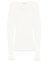 philo-sofie Zweifarbiger Pullover Weiß