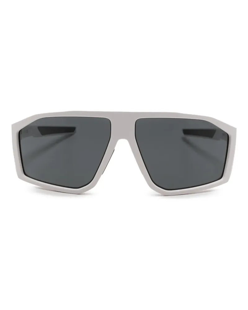 Prada Linea Rossa Impavid Sonnenbrille - Schwarz Schwarz