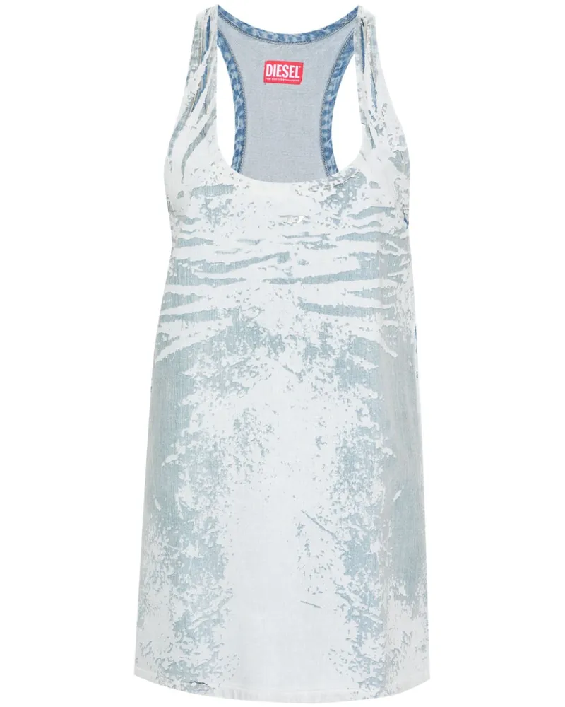 Diesel De-Purva Jeanskleid - Blau Blau