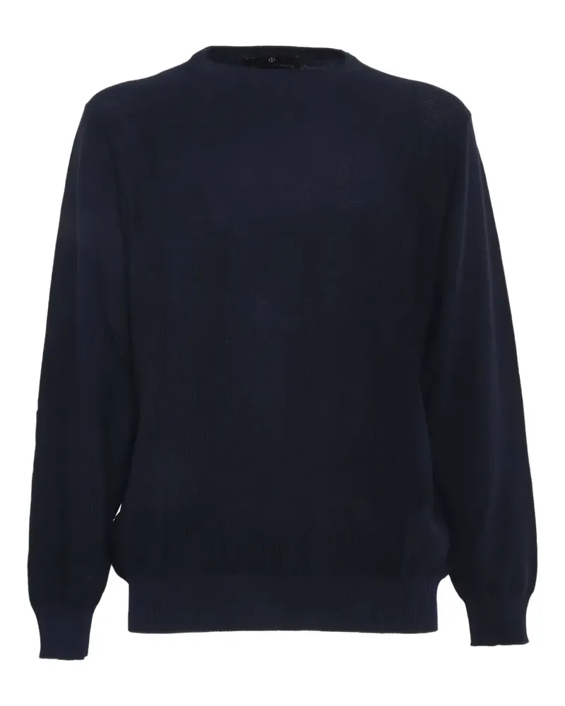 Filippo de Laurentiis Pullover mit rundem Ausschnitt - Blau Blau