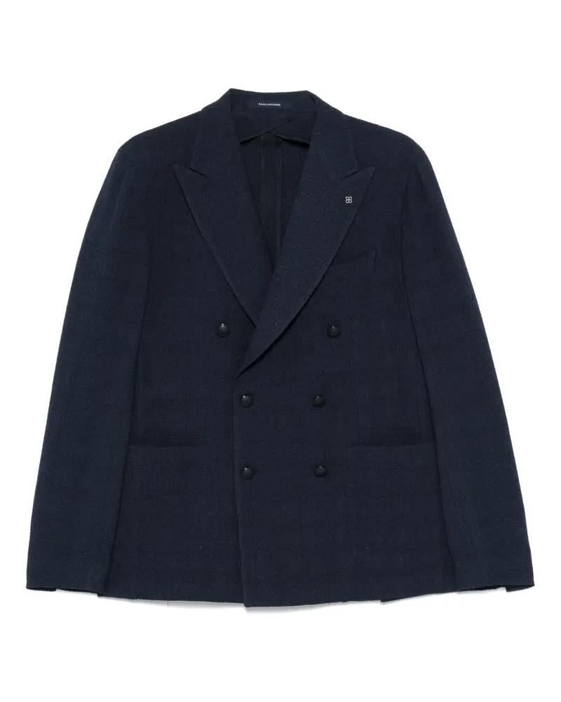 Tagliatore Doppelreihiges Sakko - Blau Blau