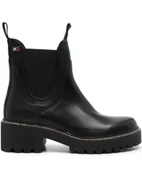 Tommy Hilfiger Klassische Chelsea-Boots Schwarz