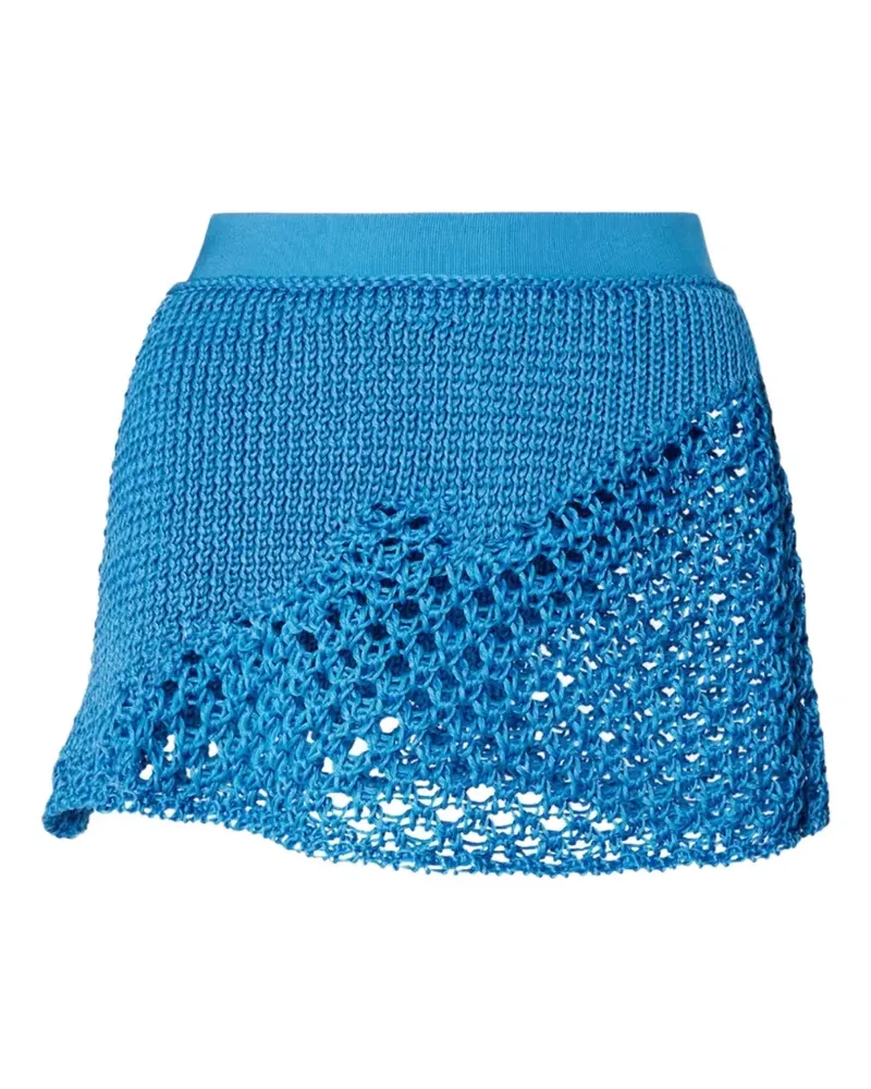 Fendi openwork skirt - Blau Blau