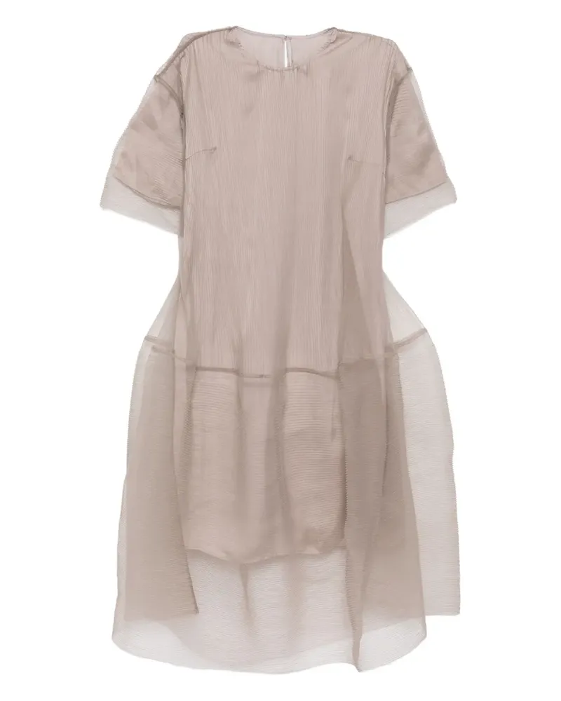 JNBY Kleid mit kurzen Ärmeln - Nude Nude