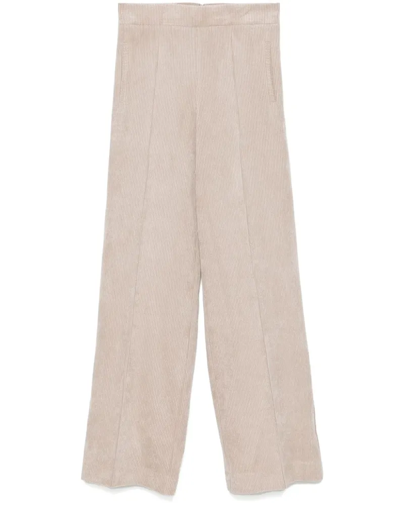 D.EXTERIOR Klassische Cordhose Nude