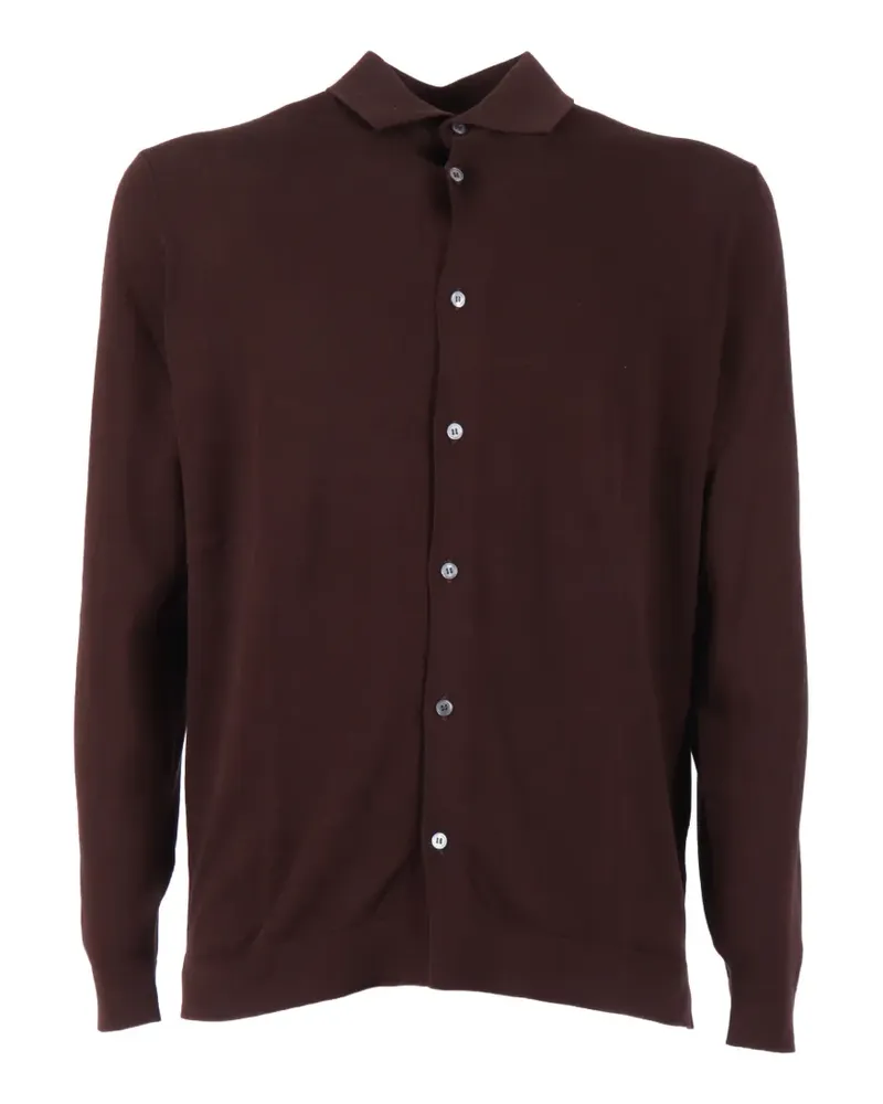Filippo de Laurentiis buttoned shirt - Braun Braun