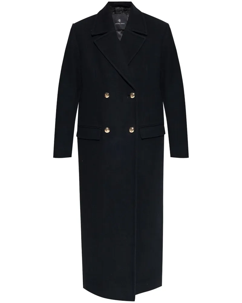 Anine Bing Klassische Cabanjacke - Schwarz Schwarz